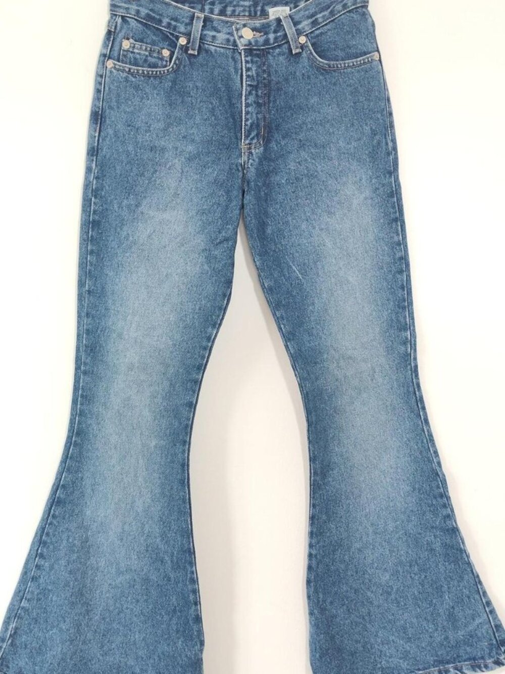 Vintage Y2K Women's Hot and the Gang Flare Jeans 5